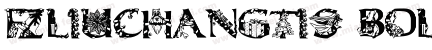 FZLiuChangTiS Bold字体转换